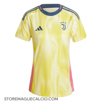 Juventus Maglia Gara Trasferta Repliche 2024-25 Donna Maniche Corte